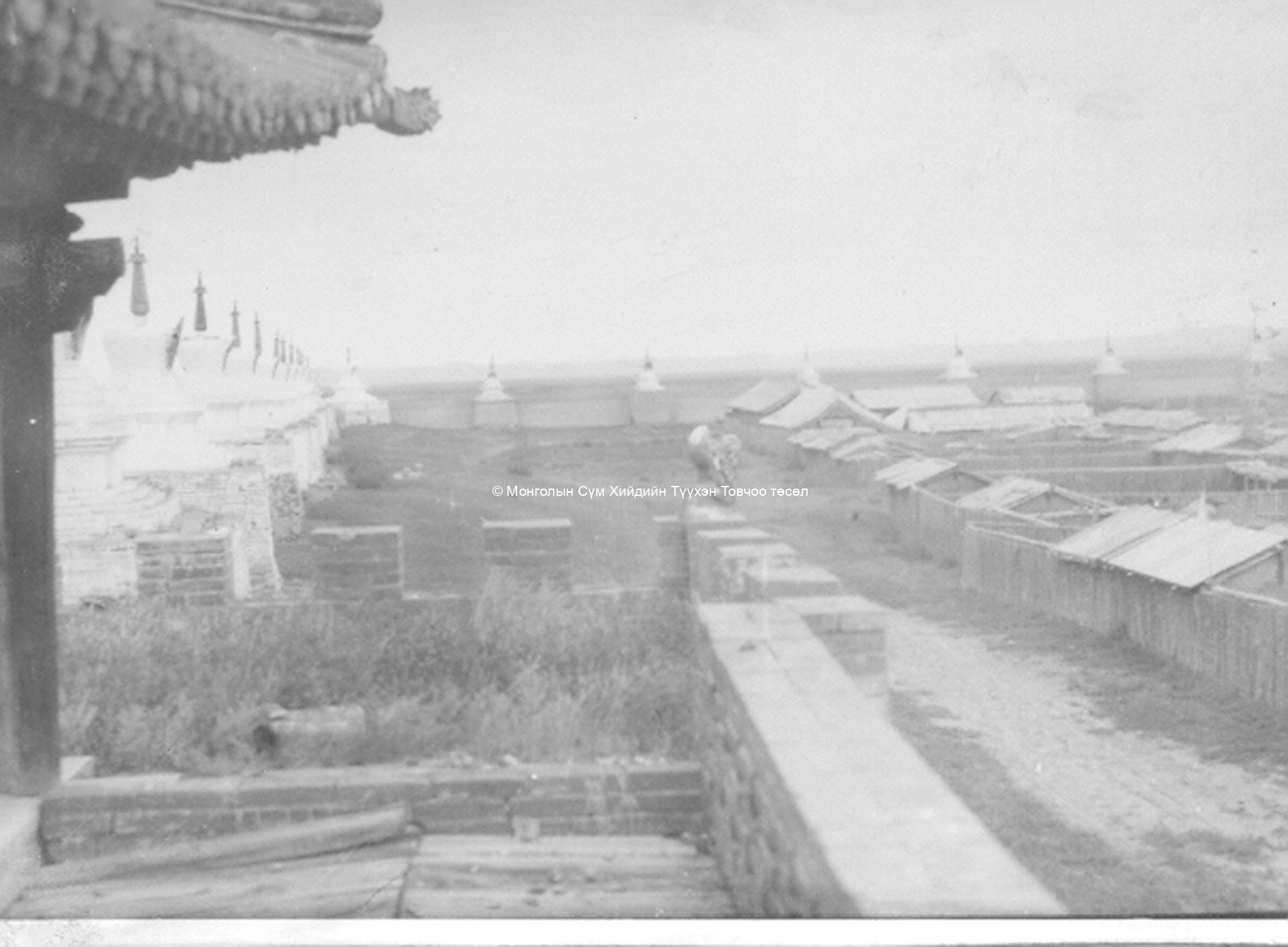 North gate and a part of the stupa fence. Film Archives K-24174, DSCN0371